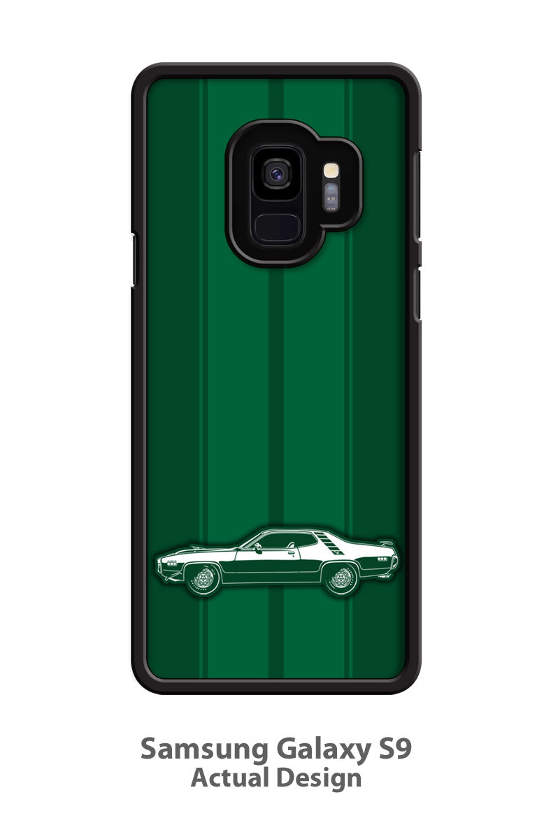 Plymouth Road Runner 1971 440-6 Coupe Smartphone Case - Racing Stripes