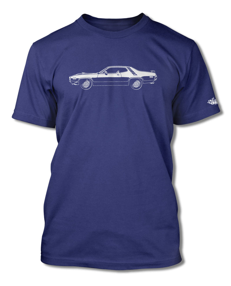 1971 Plymouth Road Runner 440 Coupe T-Shirt - Men - Side View