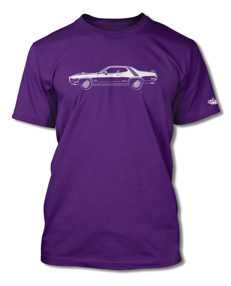 1972 Plymouth Road Runner 400 Coupe T-Shirt - Men - Side View