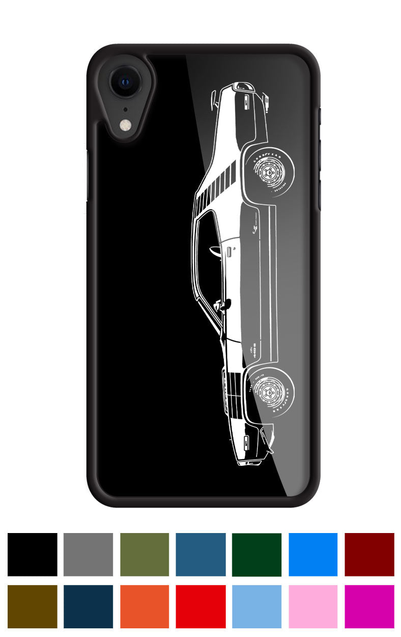 Plymouth Road Runner 1972 440 Stripes Coupe Smartphone Case - Side View