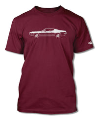 1972 Plymouth Road Runner Coupe T-Shirt - Men - Side View