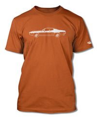 1972 Plymouth Road Runner Coupe T-Shirt - Men - Side View