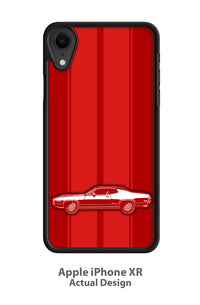 Plymouth Road Runner 1972 Coupe Smartphone Case - Racing Stripes