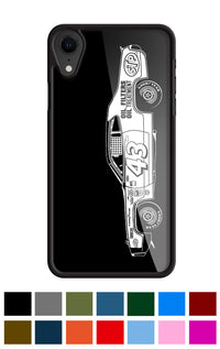 Plymouth Road Runner 1972 R. PETTY - NASCAR Smartphone Case - Side View