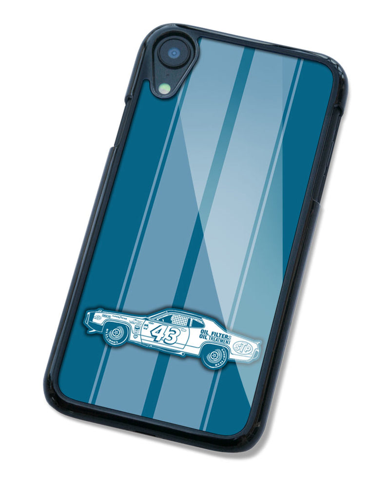 1972 Plymouth Road Runner R. PETTY - NASCAR Smartphone Case - Racing Stripes