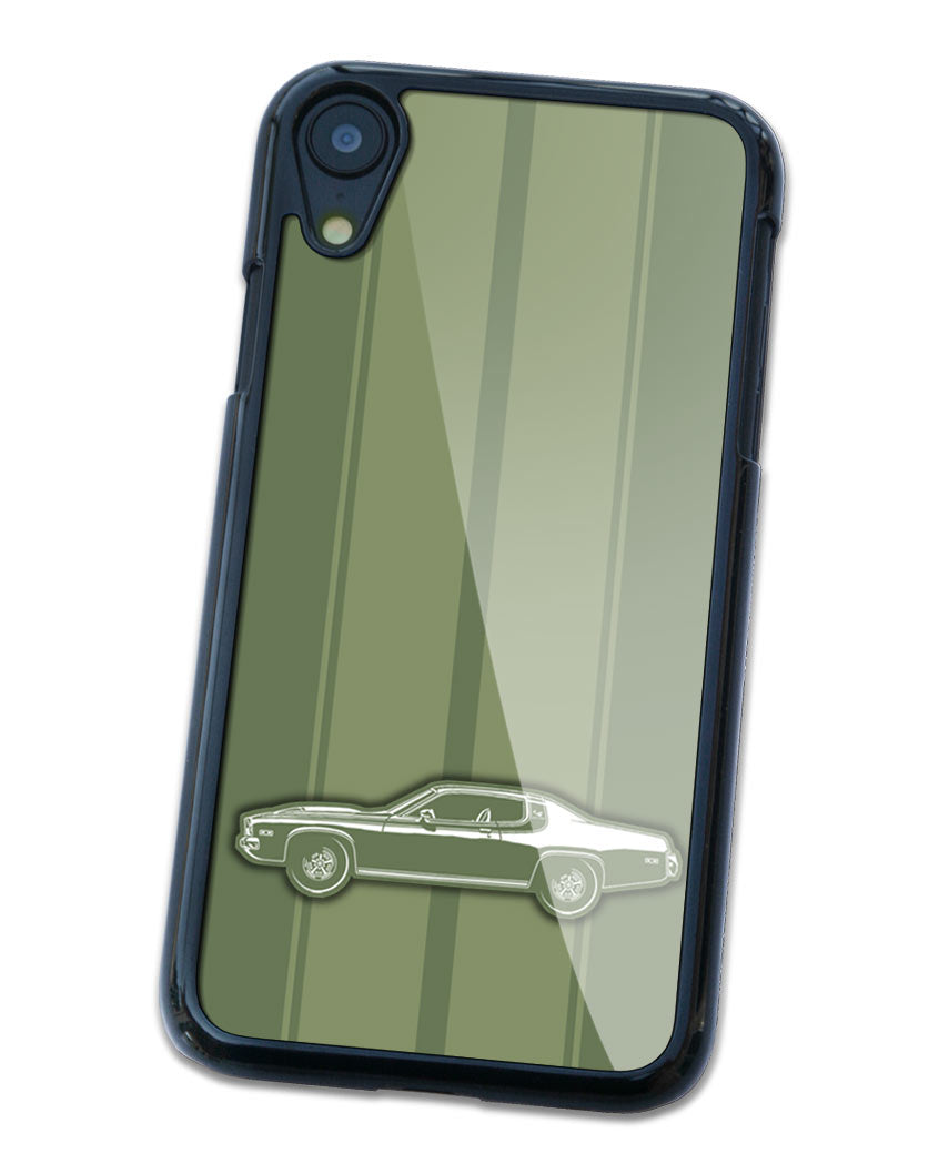 1973 Plymouth Road Runner Coupe Smartphone Case - Racing Stripes