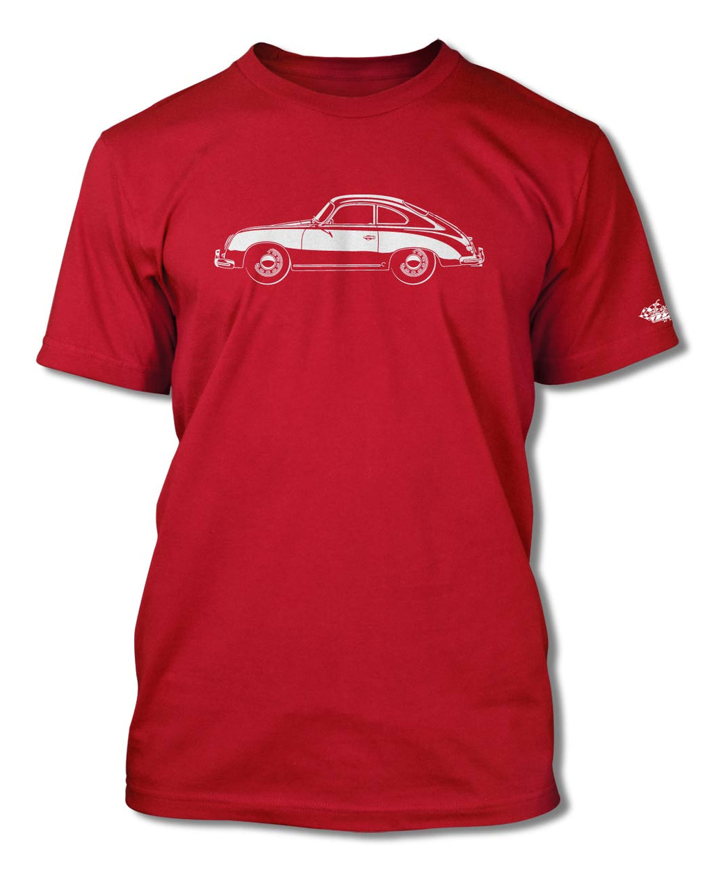 Porsche 356 Pre-A Coupe T-Shirt - Men - Side View