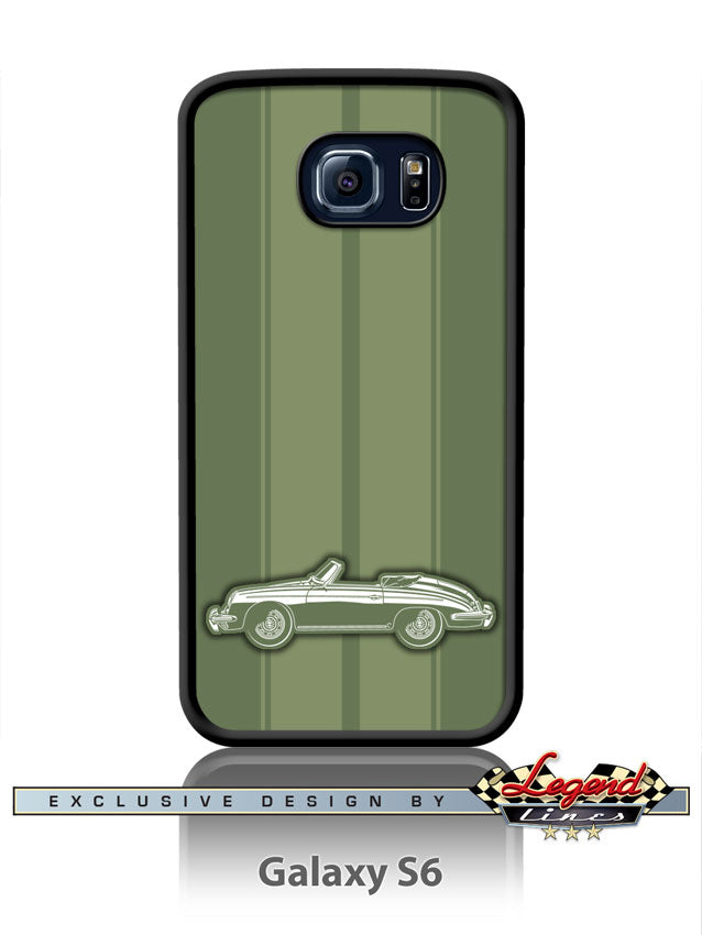 Porsche 356B Roadster Smartphone Case - Racing Stripes