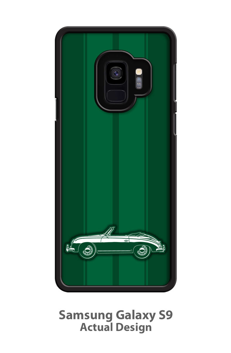 Porsche 356 Pre-A Convertible Smartphone Case - Racing Stripes