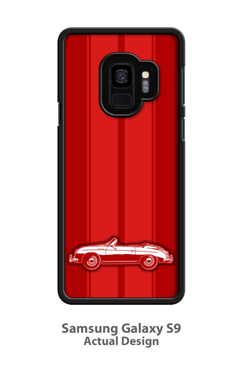 Porsche 356 Pre-A Roadster Smartphone Case - Racing Stripes