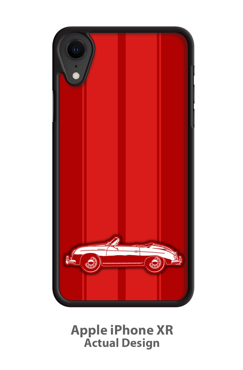 Porsche 356 Pre-A Roadster Smartphone Case - Racing Stripes