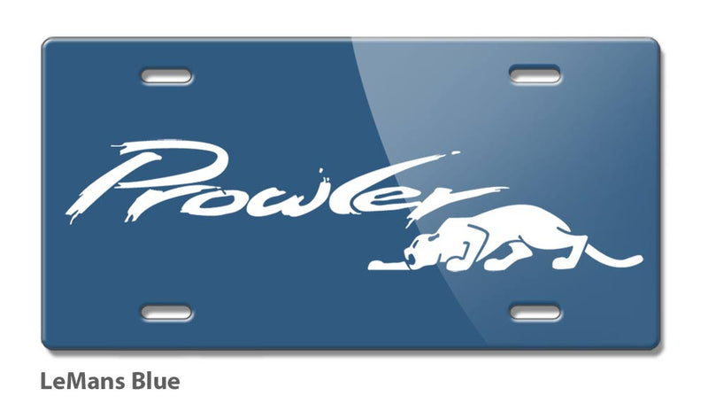 1997 - 2002 Plymouth Prowler Emblem Novelty License Plate - Vintage Emblem