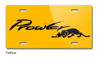 1997 - 2002 Plymouth Prowler Emblem Novelty License Plate - Vintage Emblem