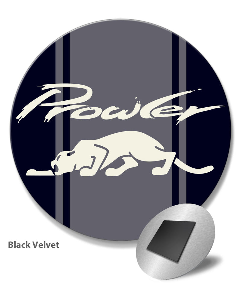1997 - 2002 Plymouth Prowler Emblem Novelty Round Fridge Magnet