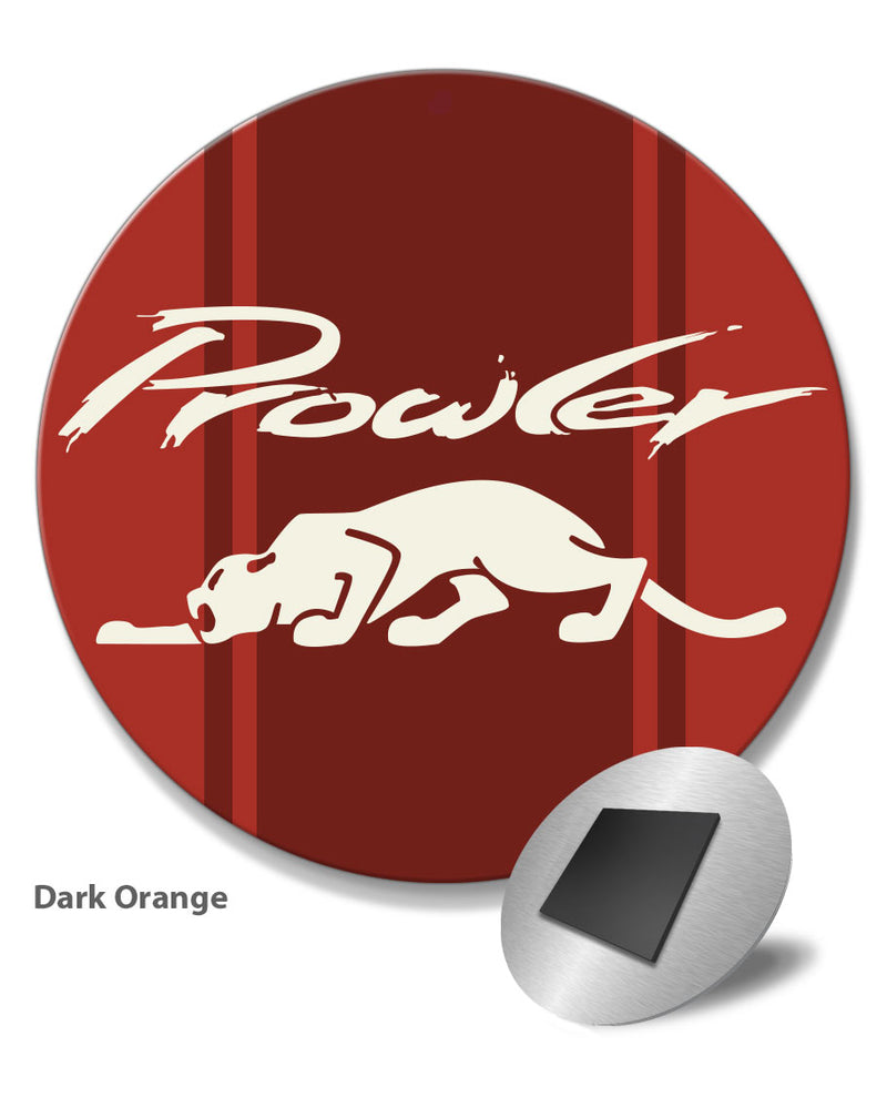 1997 - 2002 Plymouth Prowler Emblem Novelty Round Fridge Magnet