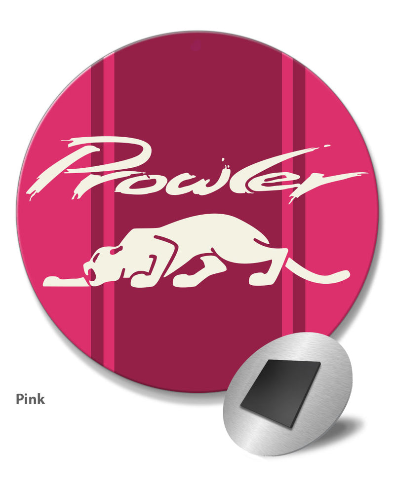 1997 - 2002 Plymouth Prowler Emblem Novelty Round Fridge Magnet