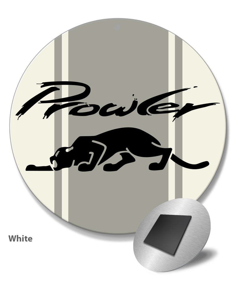 1997 - 2002 Plymouth Prowler Emblem Novelty Round Fridge Magnet