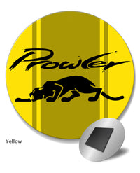 1997 - 2002 Plymouth Prowler Emblem Novelty Round Fridge Magnet