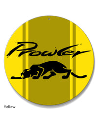 1997 - 2002 Plymouth Prowler Emblem Novelty Round Aluminum Sign