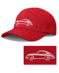 Porsche 356 Coupe - Baseball Cap for Men & Women - Side View