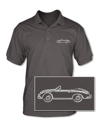 Porsche 356 Roadster - Adult Pique Polo Shirt - Side View