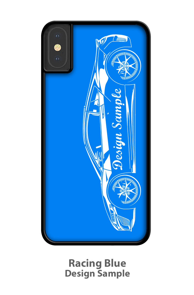 Volkswagen Karmann Ghia Convertible Smartphone Case - Side View