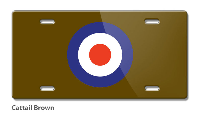 British Royal Air Force Actual Emblem Novelty License Plate