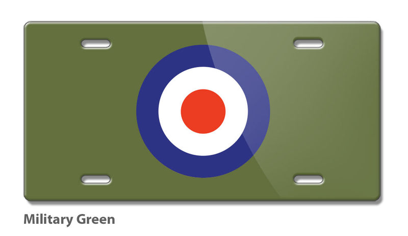 British Royal Air Force Actual Emblem Novelty License Plate