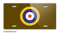 British Royal Air Force Early War Emblem Novelty License Plate