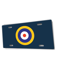 British Royal Air Force Early War Emblem Novelty License Plate