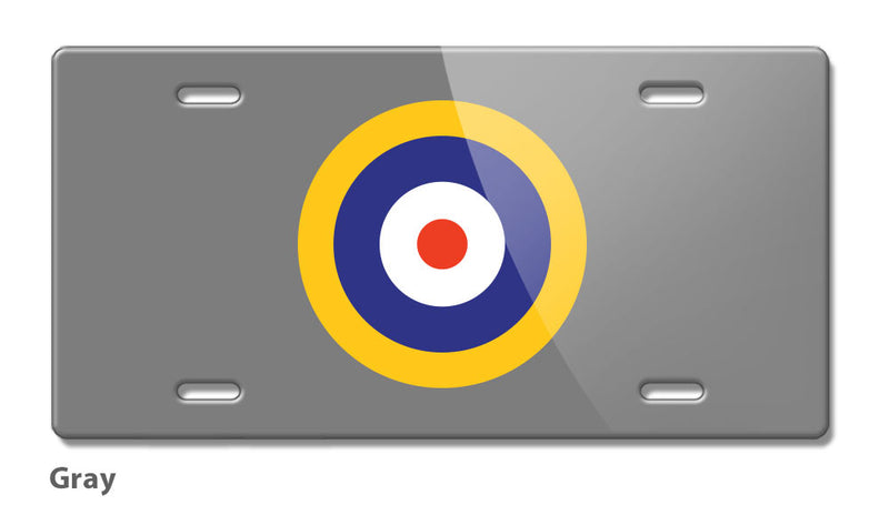 British Royal Air Force Early War Emblem Novelty License Plate