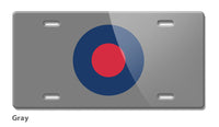 British Royal Air Force Top Wing Emblem Novelty License Plate