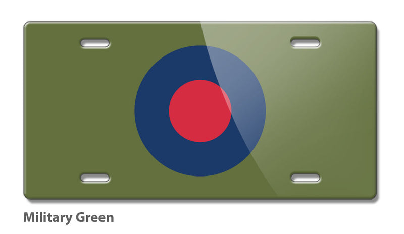 British Royal Air Force Top Wing Emblem Novelty License Plate