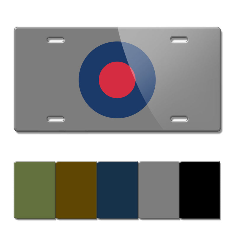 British Royal Air Force Top Wing Emblem Novelty License Plate