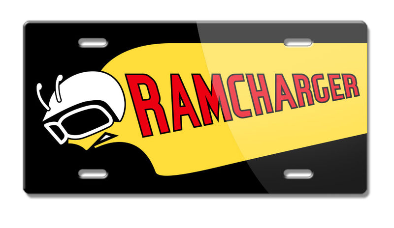 Dodge Ramcharger Emblem Novelty License Plate