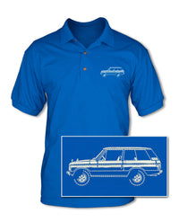 Sunbeam Tiger Convertible Adult Pique Polo Shirt - Side View