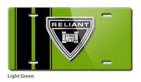 Reliant Emblem Novelty License Plate