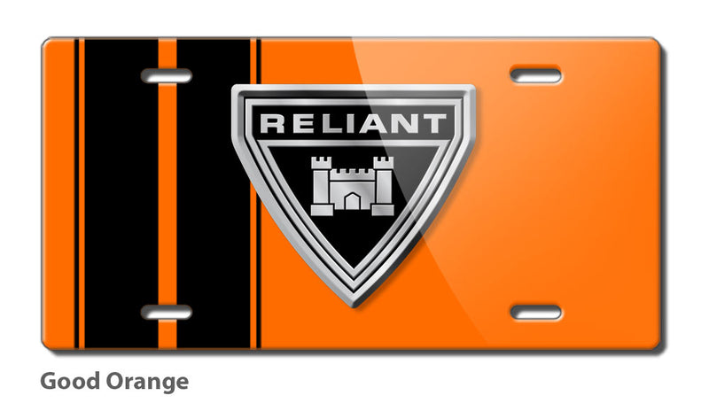 Reliant Emblem Novelty License Plate