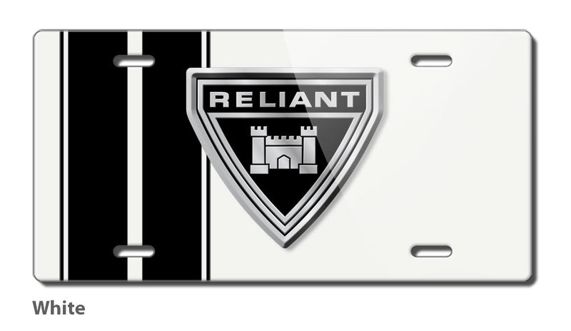 Reliant Emblem Novelty License Plate