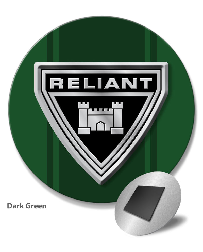 Reliant Emblem Round Fridge Magnet