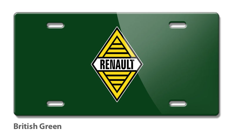 Renault Badge Emblem Novelty License Plate - Vintage Emblem