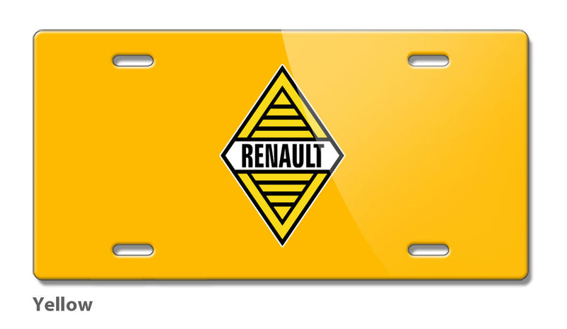 Renault Badge Emblem Novelty License Plate - Vintage Emblem