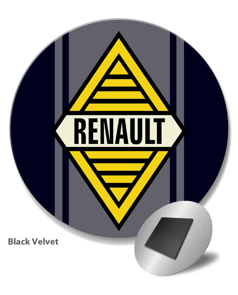 Renault Emblem Round Fridge Magnet