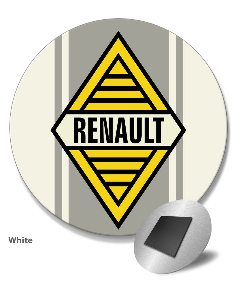 Renault Emblem Round Fridge Magnet