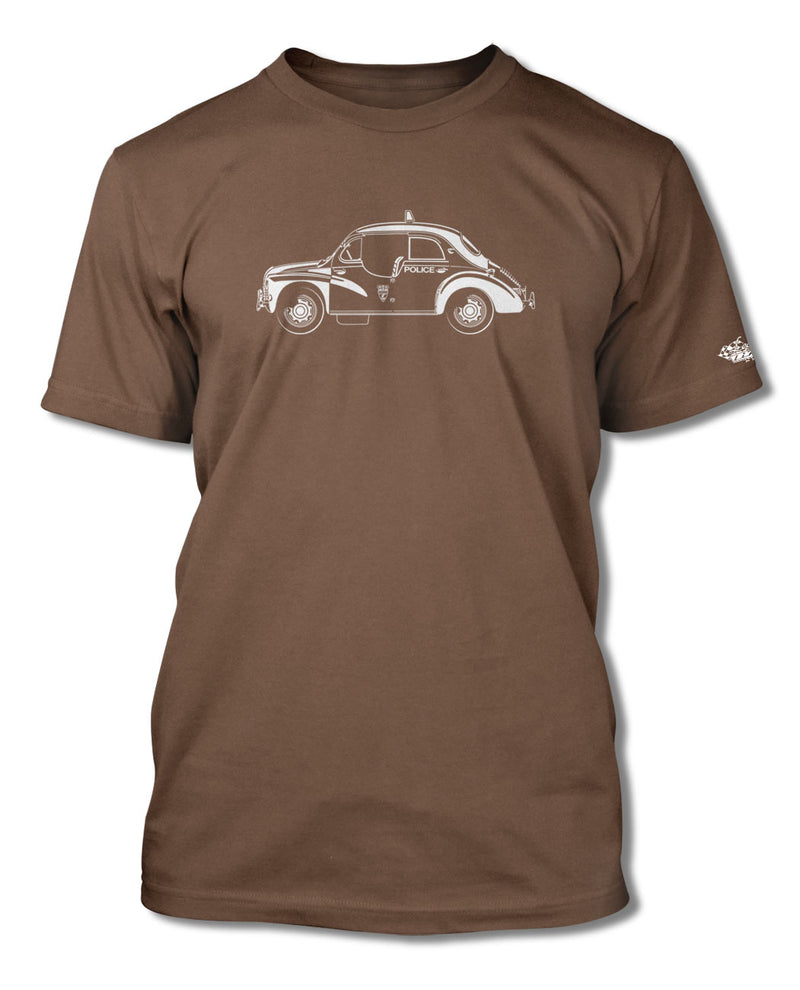 Renault 4CV PIE Police de la Prefecture de Paris 1955 T-Shirt - Men - Side View