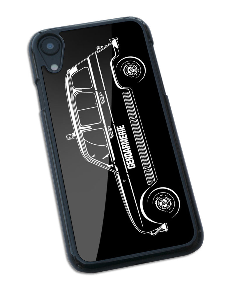 Renault R4 4L Gendarmerie Smartphone Case - Side View