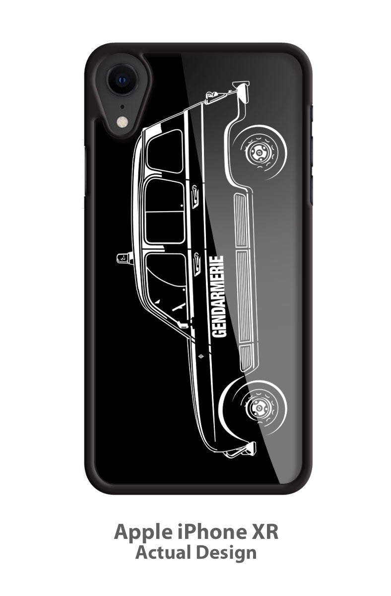 Renault R4 4L Gendarmerie Smartphone Case - Side View