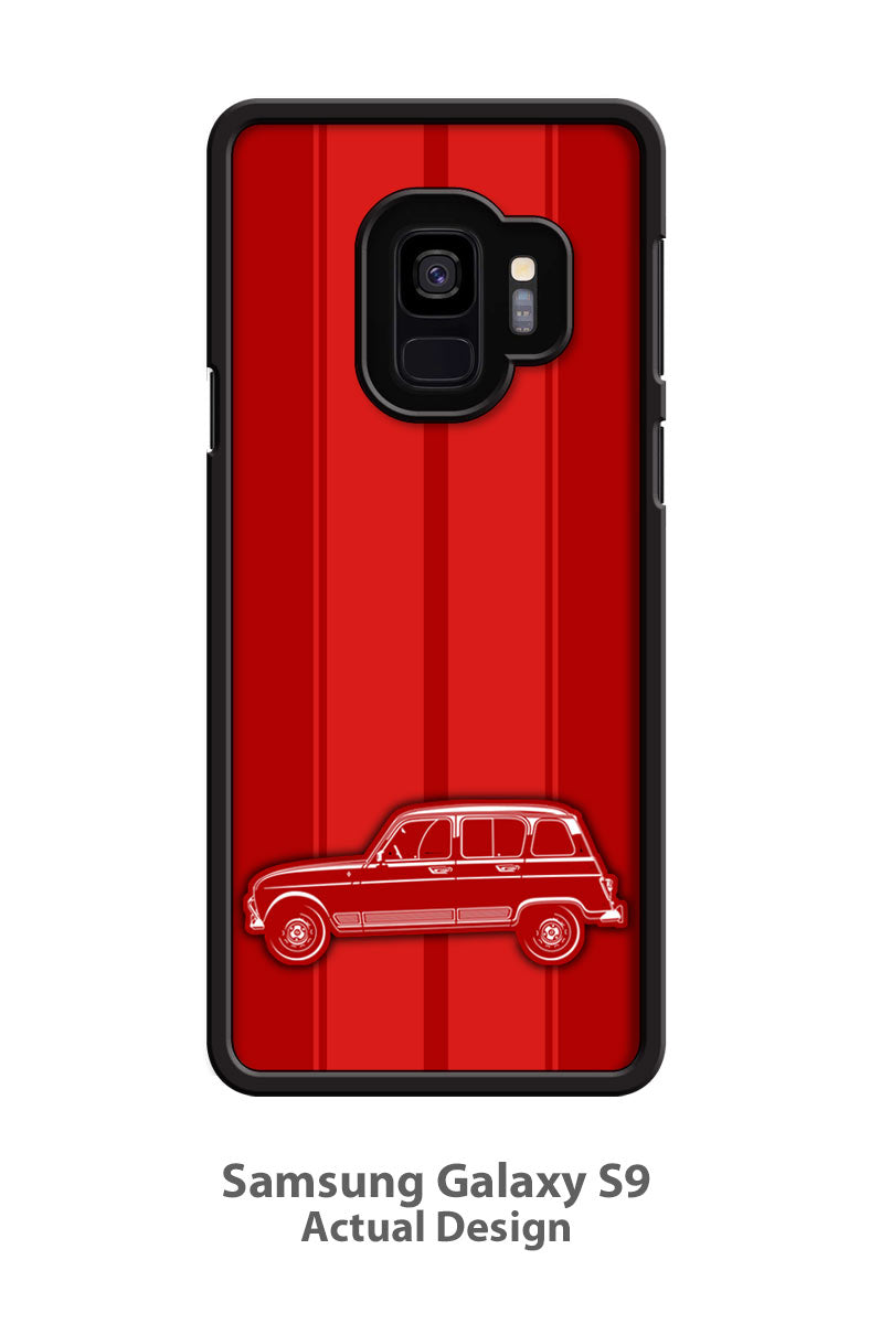 Renault R4 4L 1978 - 1992 Smartphone Case - Racing Stripes