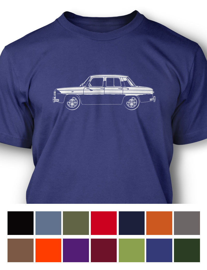 Renault 8 Gordini 1964 – 1974 T-Shirt - Men - Side View