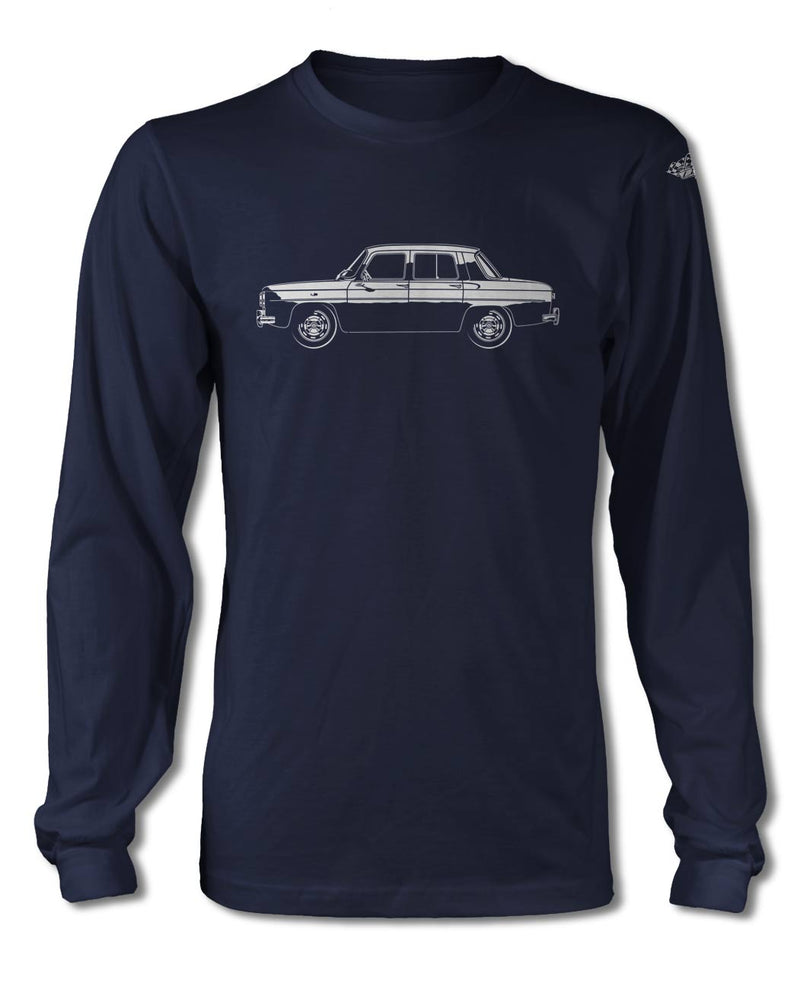 Renault 8 Gordini 1964 – 1974 T-Shirt - Long Sleeves - Side View